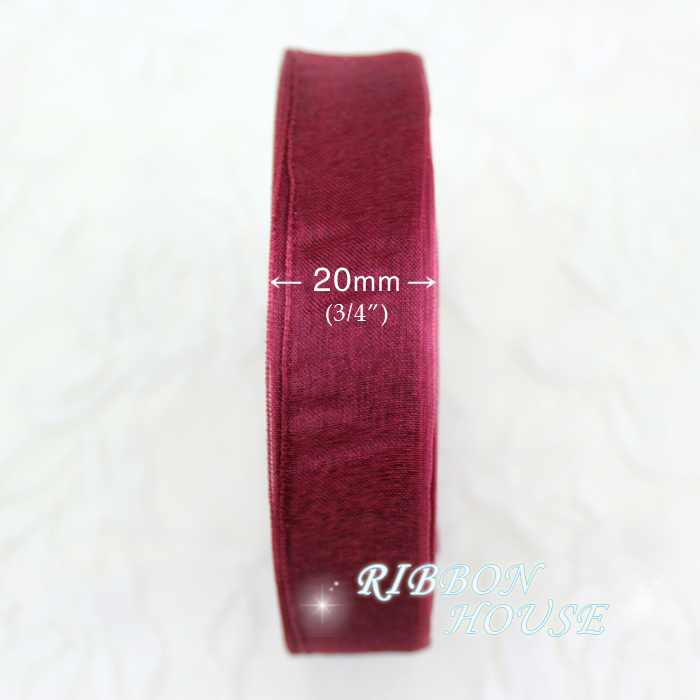 (50 yards/roll) 3/4'' (20mm) W – Ribbon Organza Roll recenzja i cena