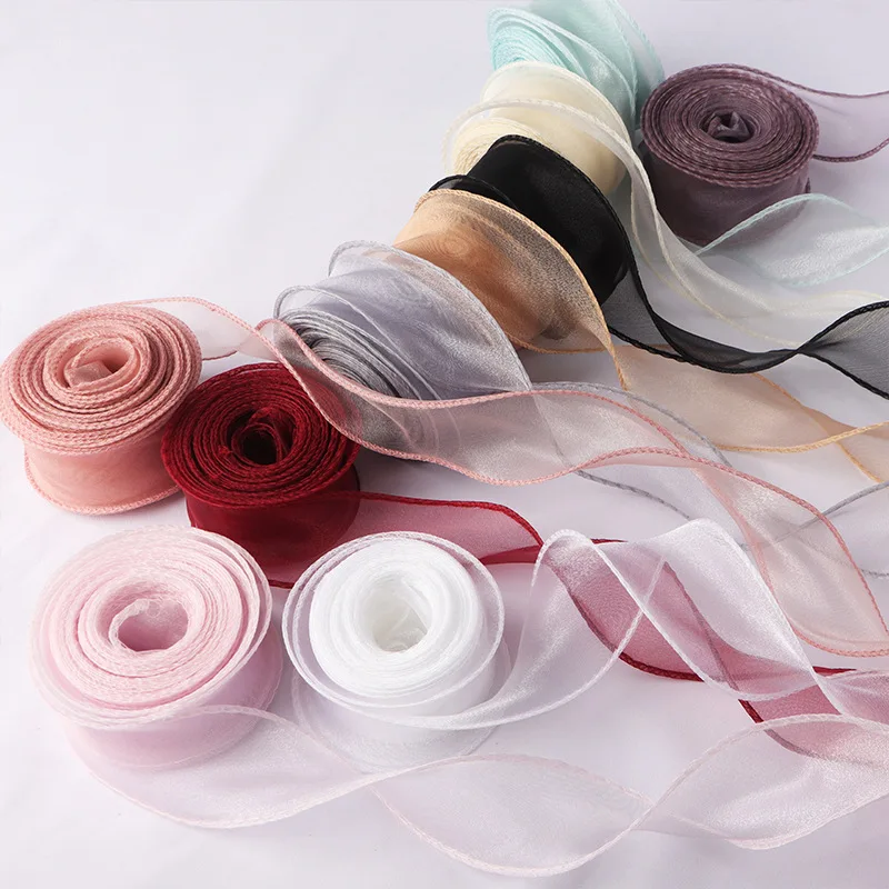 10yards 40mm Roll Silk Ribbon  – Ribbon Organza Roll recenzja i cena