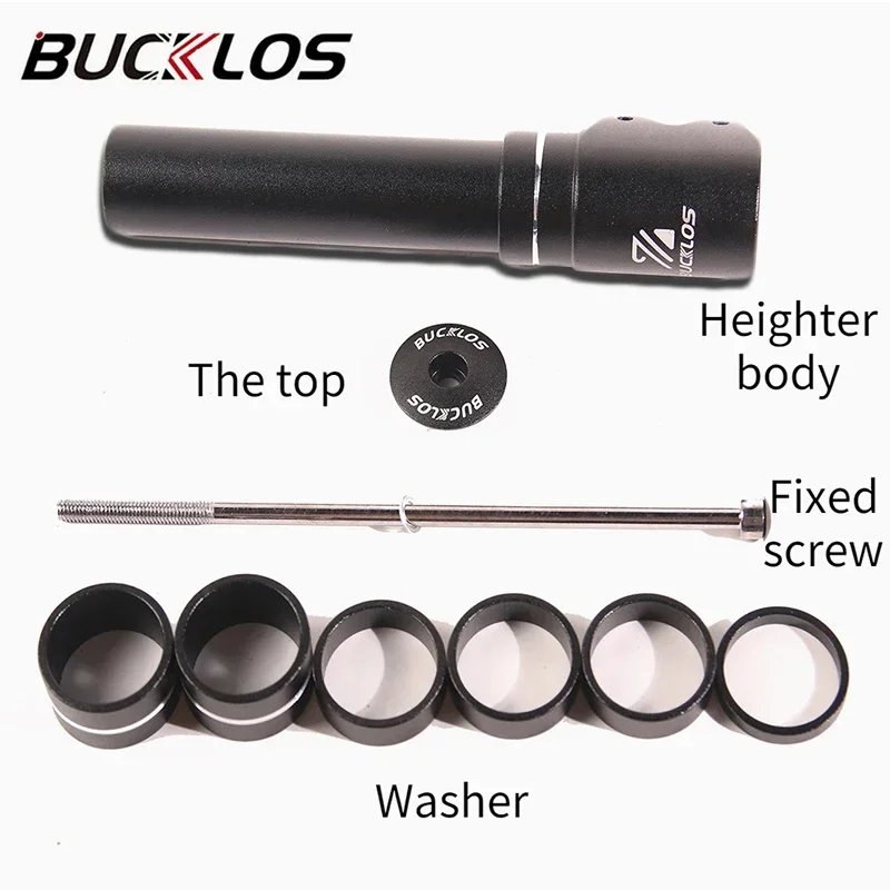 BUCKLOS Bicycle Fork Stem Rise – Stem Extender Tube recenzja i cena