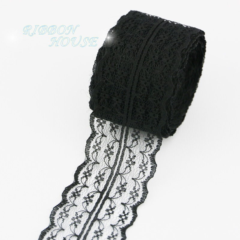 (5 yards/roll) 45mm White lace – Ribbon Organza Roll recenzja i cena