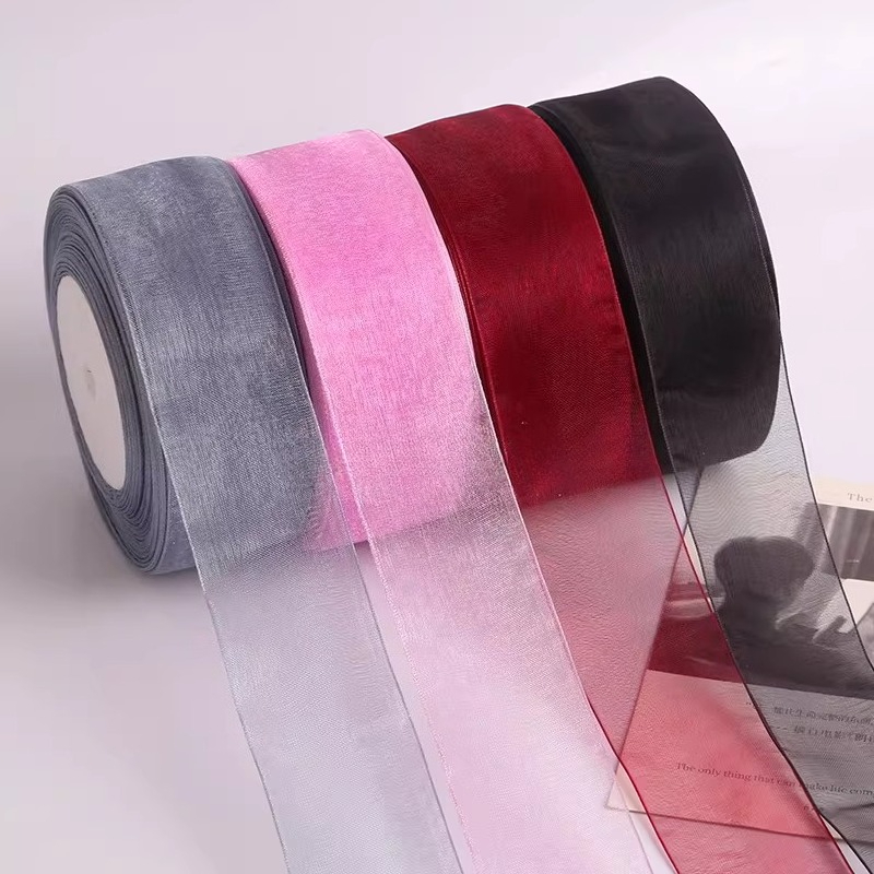40mm White Organza Ribbon 45Me – Ribbon Organza Roll recenzja i cena