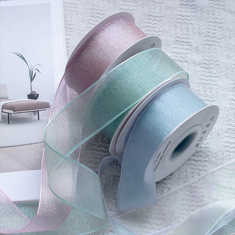 10Yards Roll 4CM Colorful Orga – Ribbon Organza Roll recenzja i cena