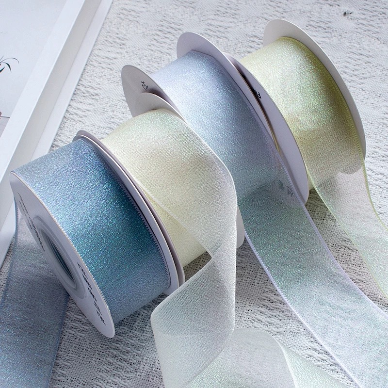 10Yards Roll 4CM Colorful Orga – Ribbon Organza Roll recenzja i cena