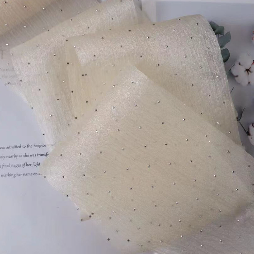10 Yards/8cm Glitter Organza R – Ribbon Organza Roll recenzja i cena