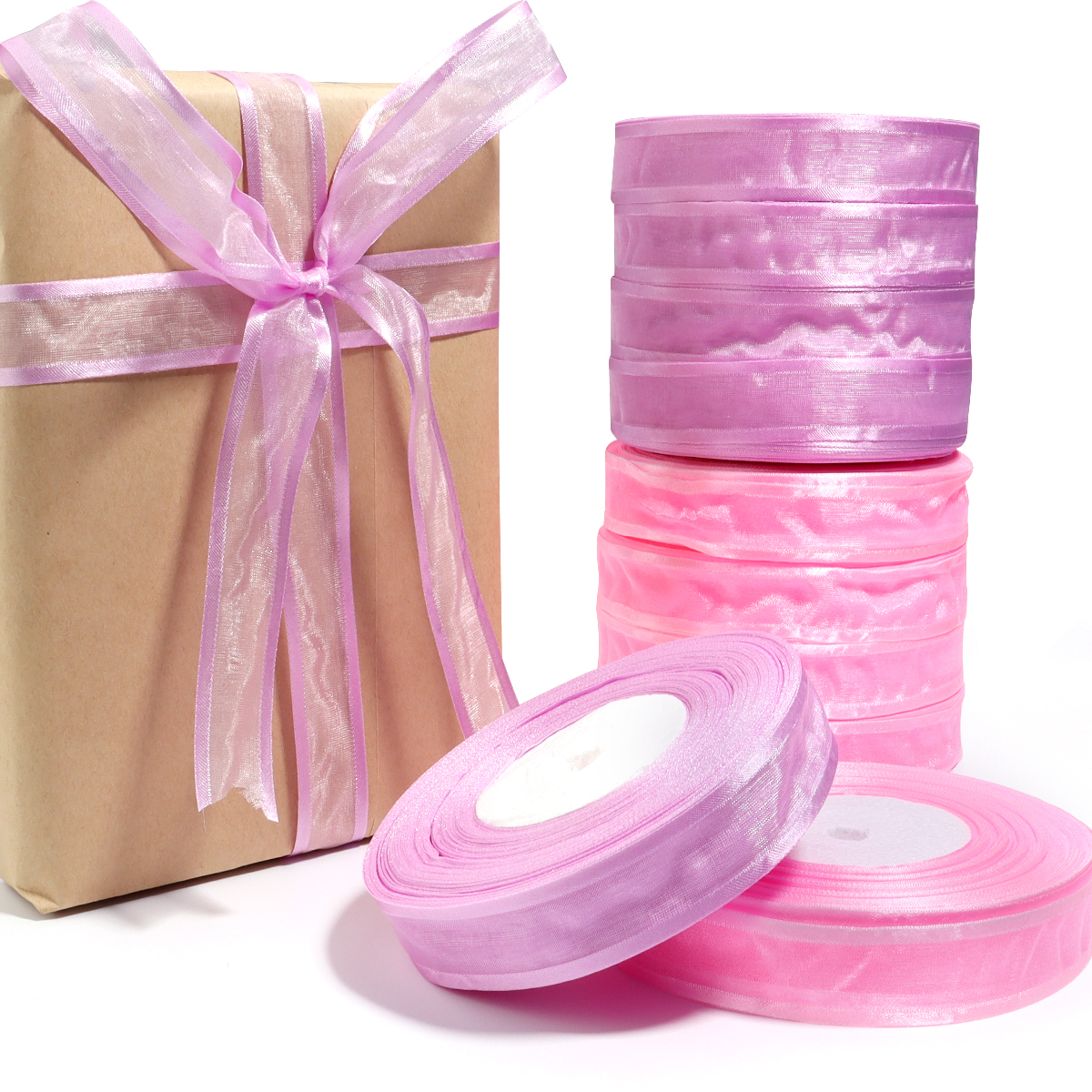 50 Yards/Roll Colorful Organza – Ribbon Organza Roll recenzja i cena